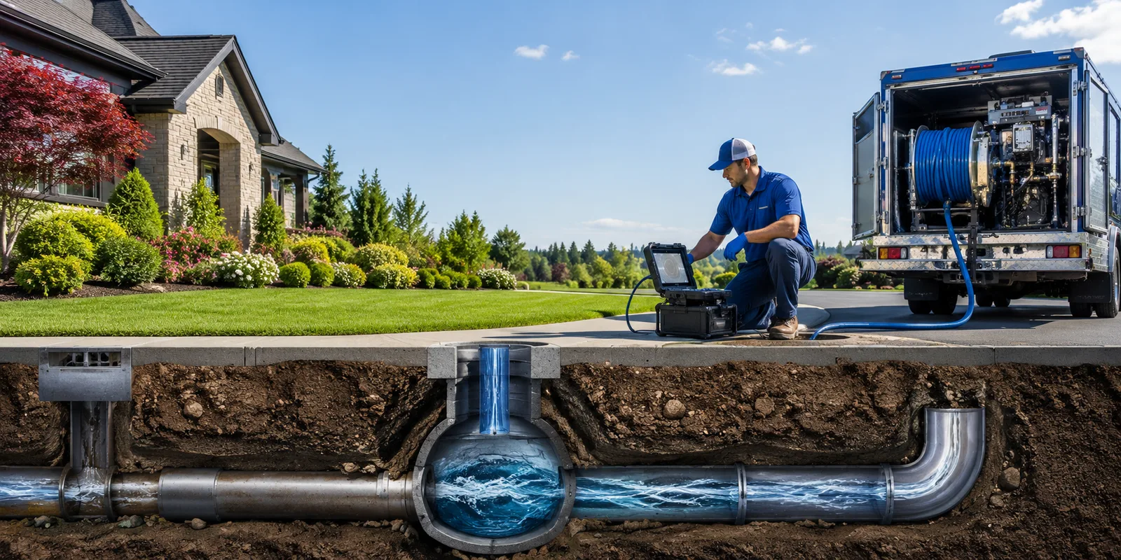 Drainage restoration information for Belvue, KS